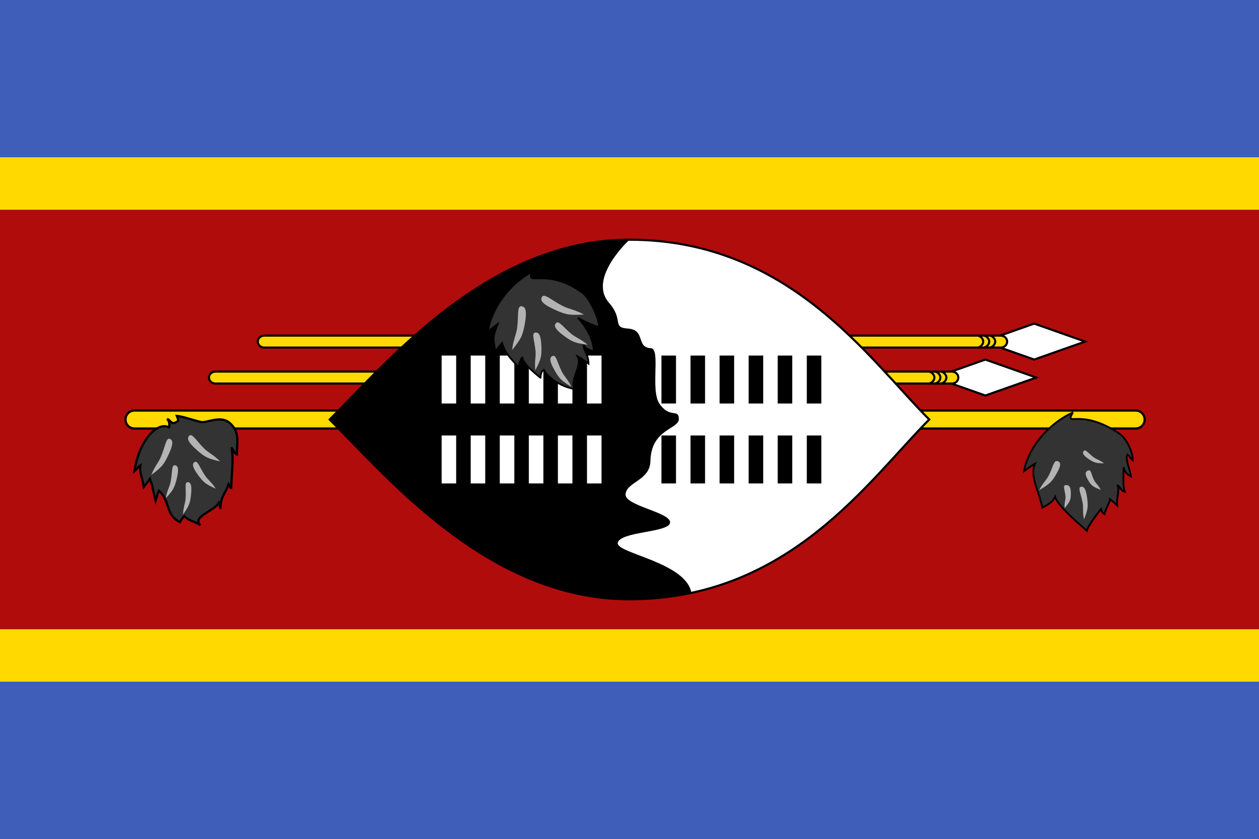 Flag of Kingdom of Eswatini