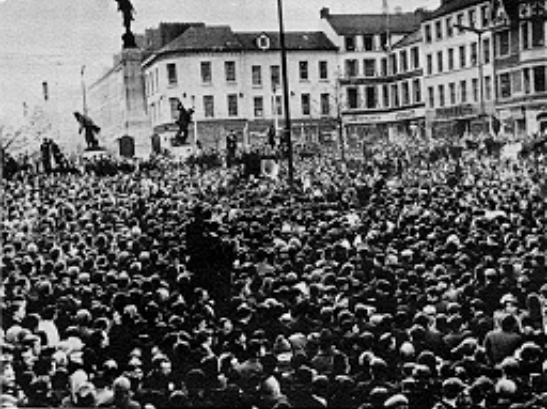 Thumbnail for File:16th November Civil Rights March in Derry from "We Shall Overcome".png