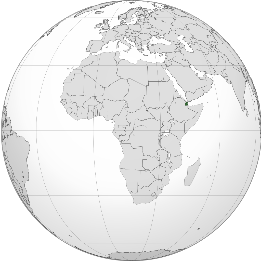 Location of Republic of Djibouti