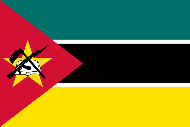 Flag of Republic of Mozambique