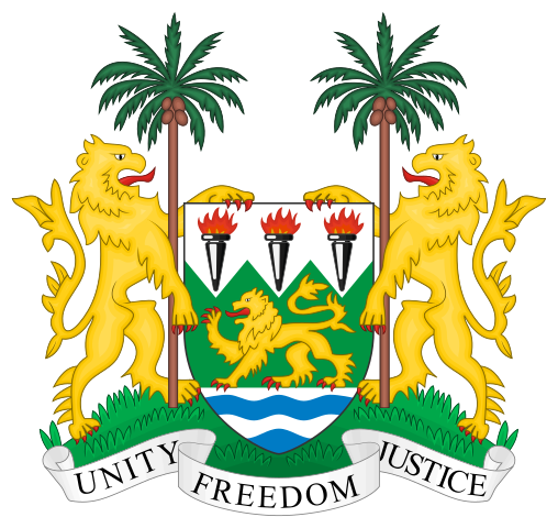 Coat of arms of Republic of Sierra Leone