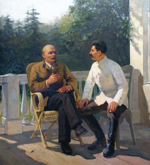 File:Lenin with Stalin.png