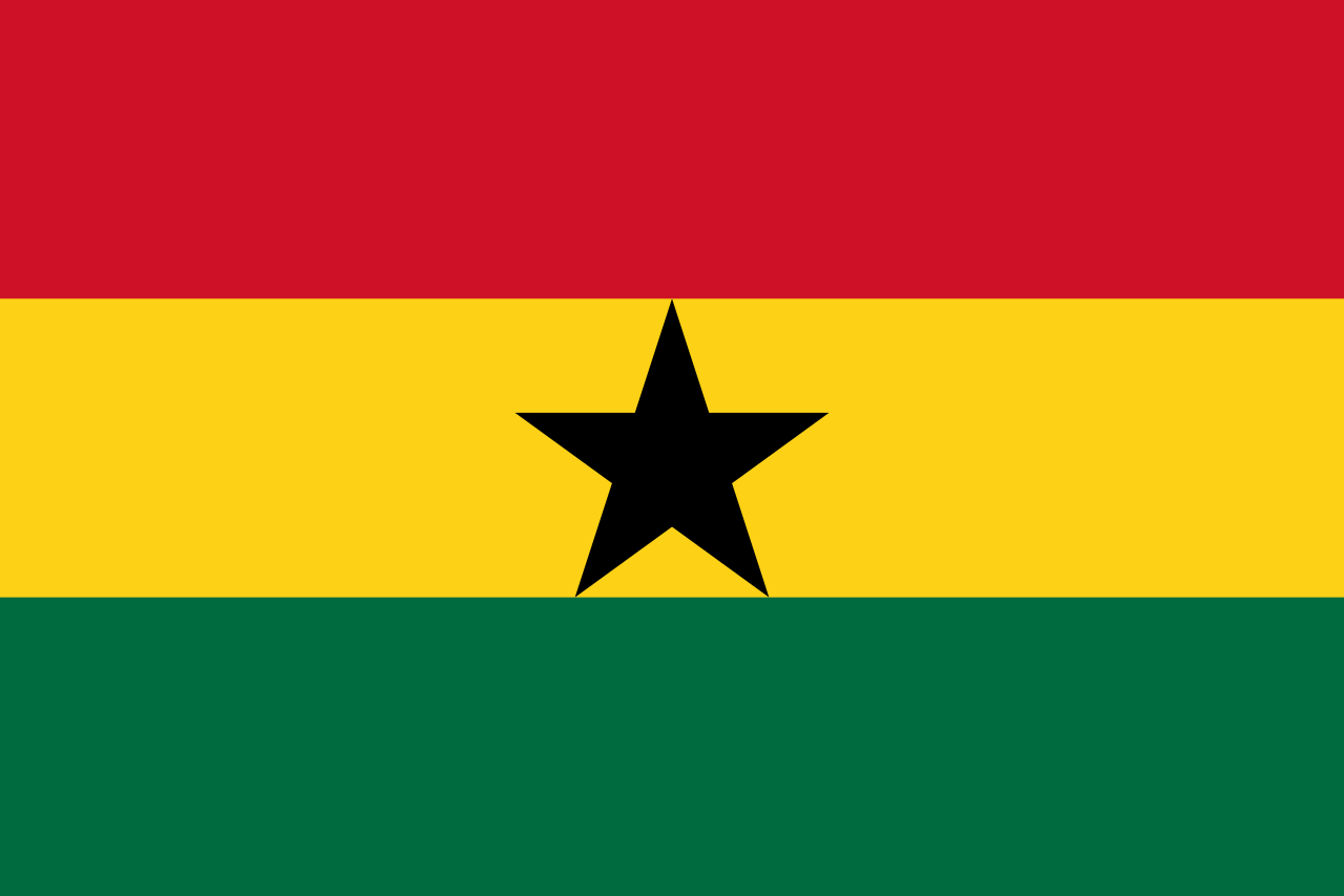 Flag of Republic of Ghana