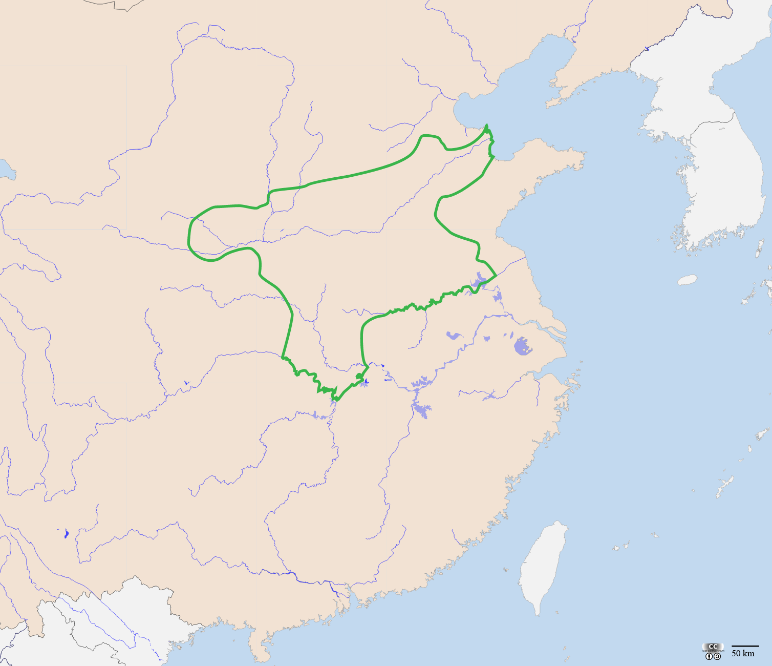 Approximate territory of the Shang dynasty.png