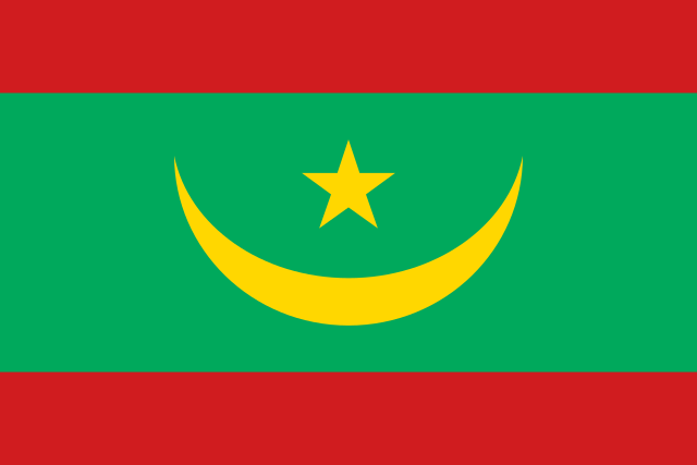 Flag of Islamic Republic of Mauritania