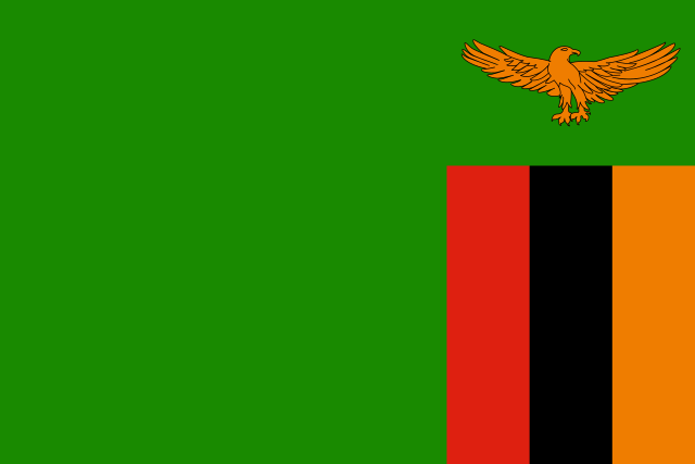 Flag of Republic of Zambia
