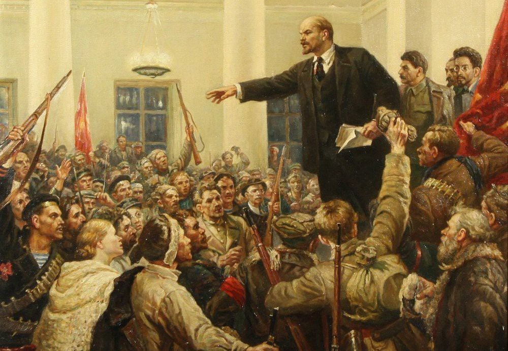 Lenin proclaims Soviet power.png