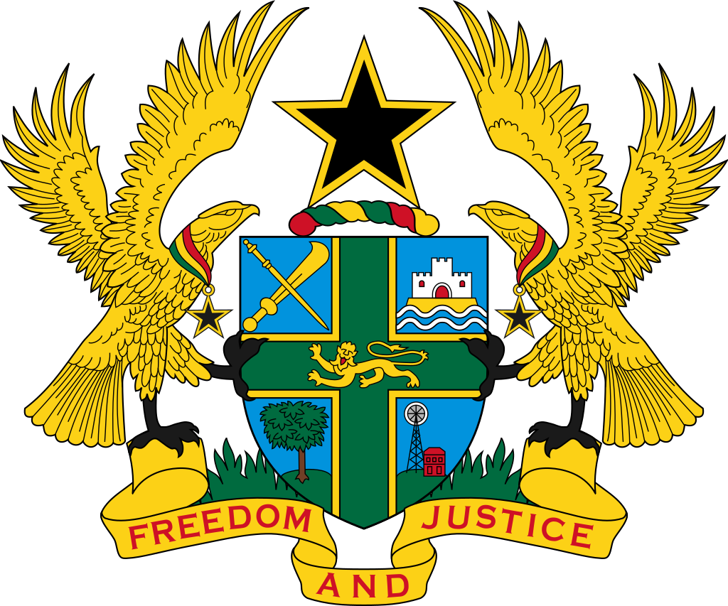 File:Coat of arms of Ghana.png