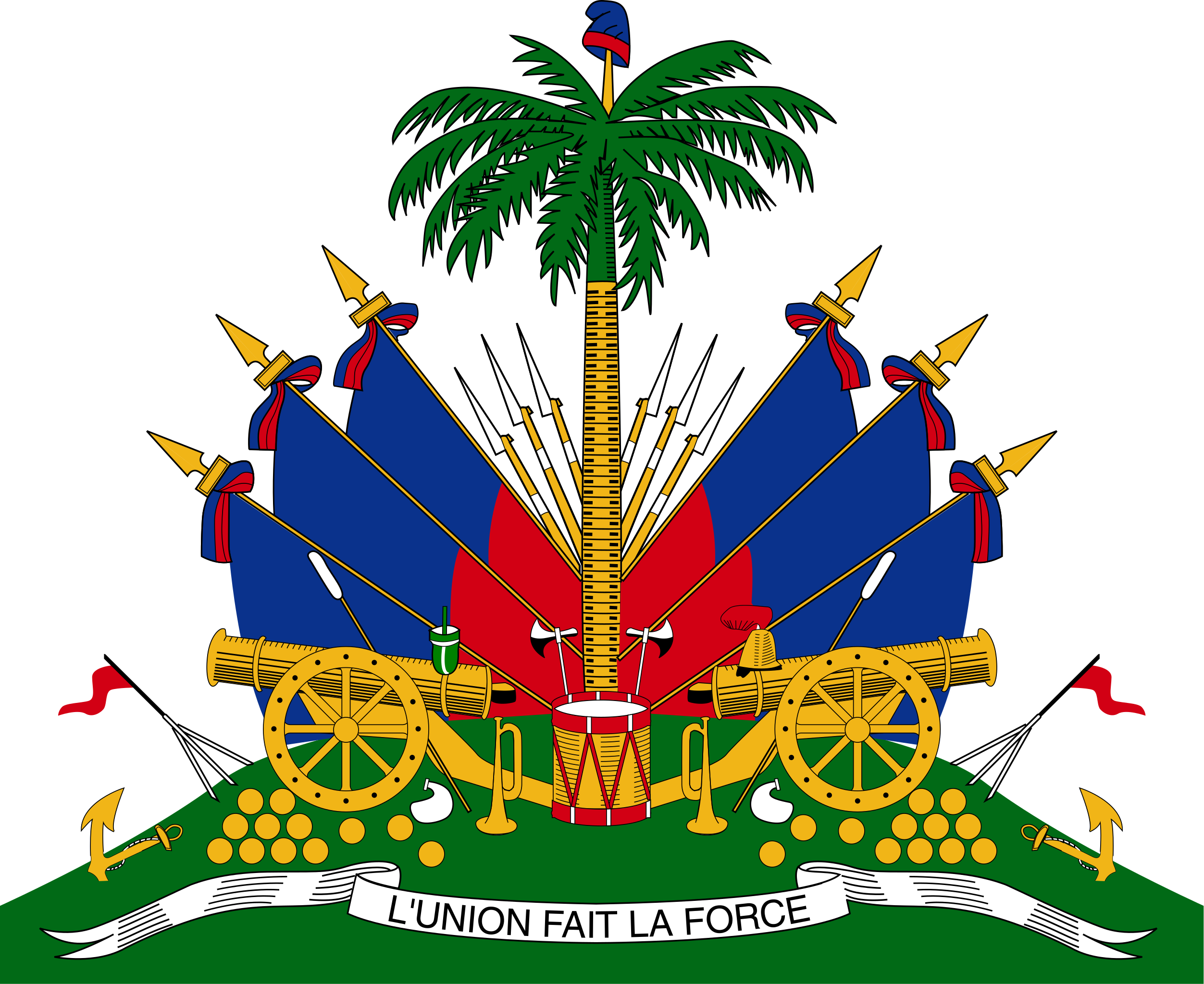 Coat of arms of Republic of Haiti