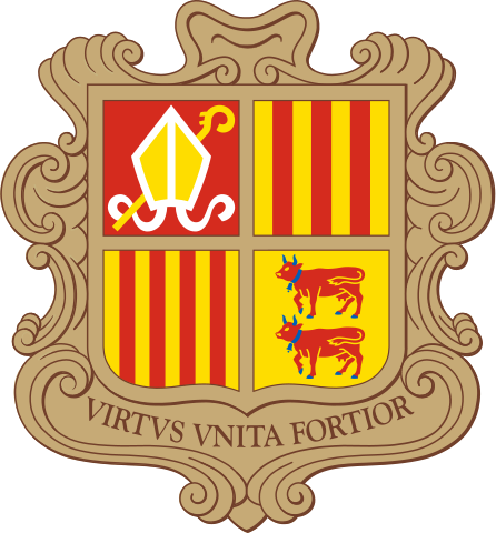 Coat of arms of Principality of Andorra
