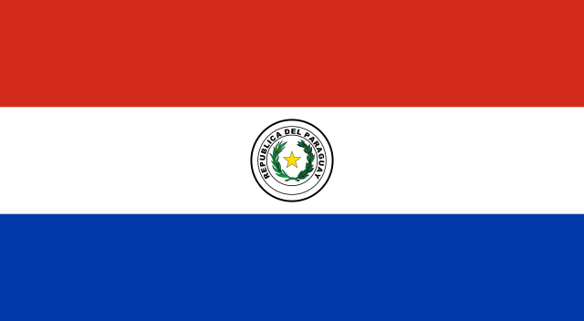 Flag of Republic of Paraguay