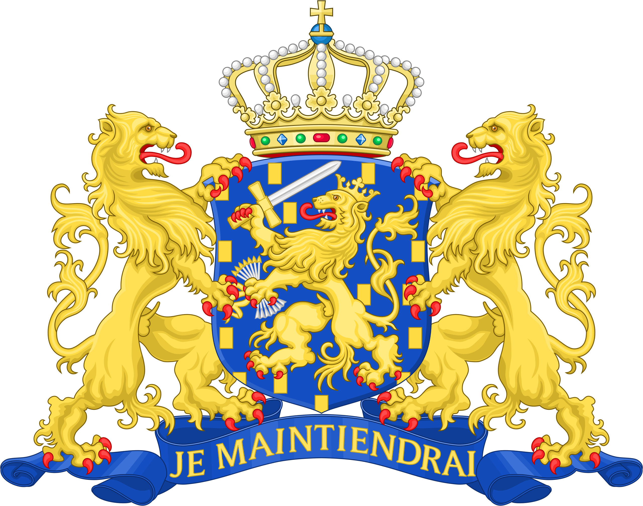 Coat of arms of Kingdom of the Netherlands