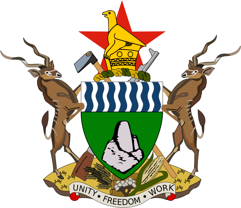 Coat of arms of Republic of Zimbabwe