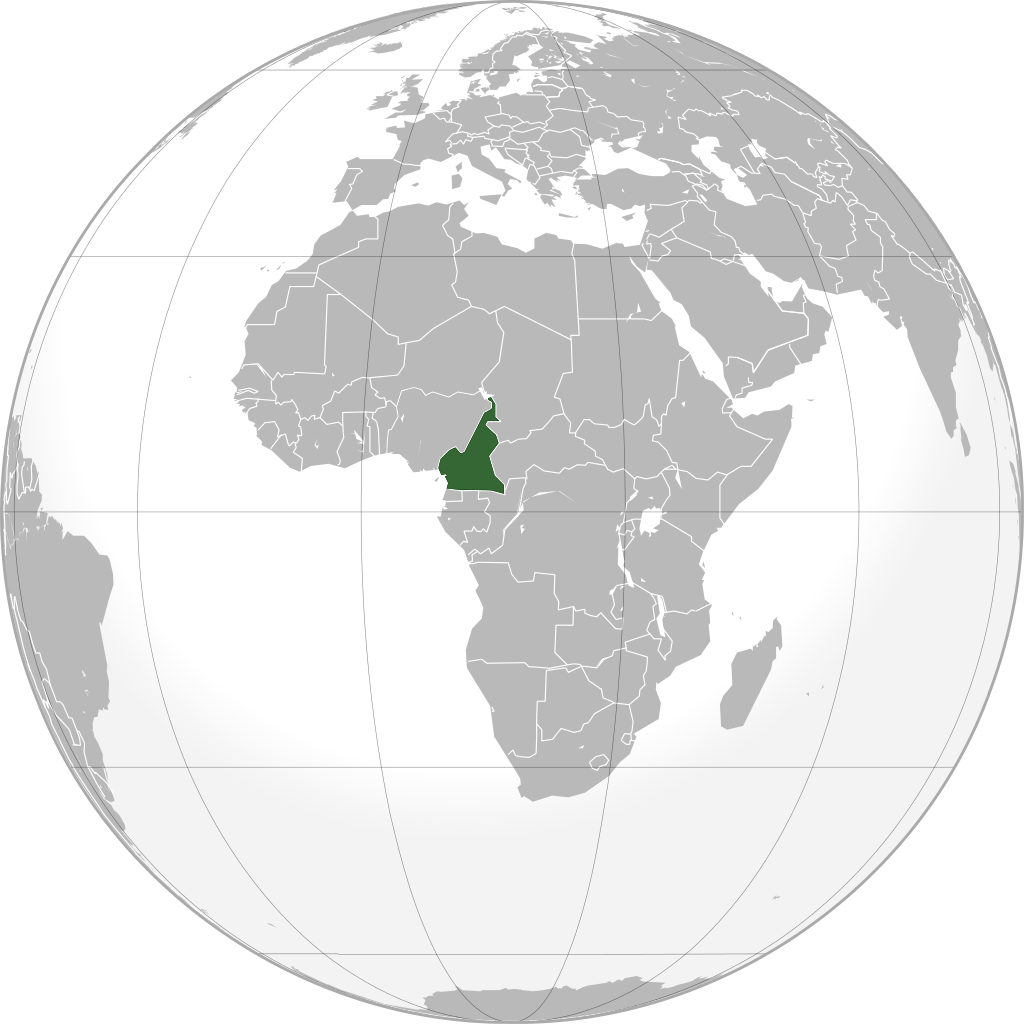 Location of Republic of Cameroon