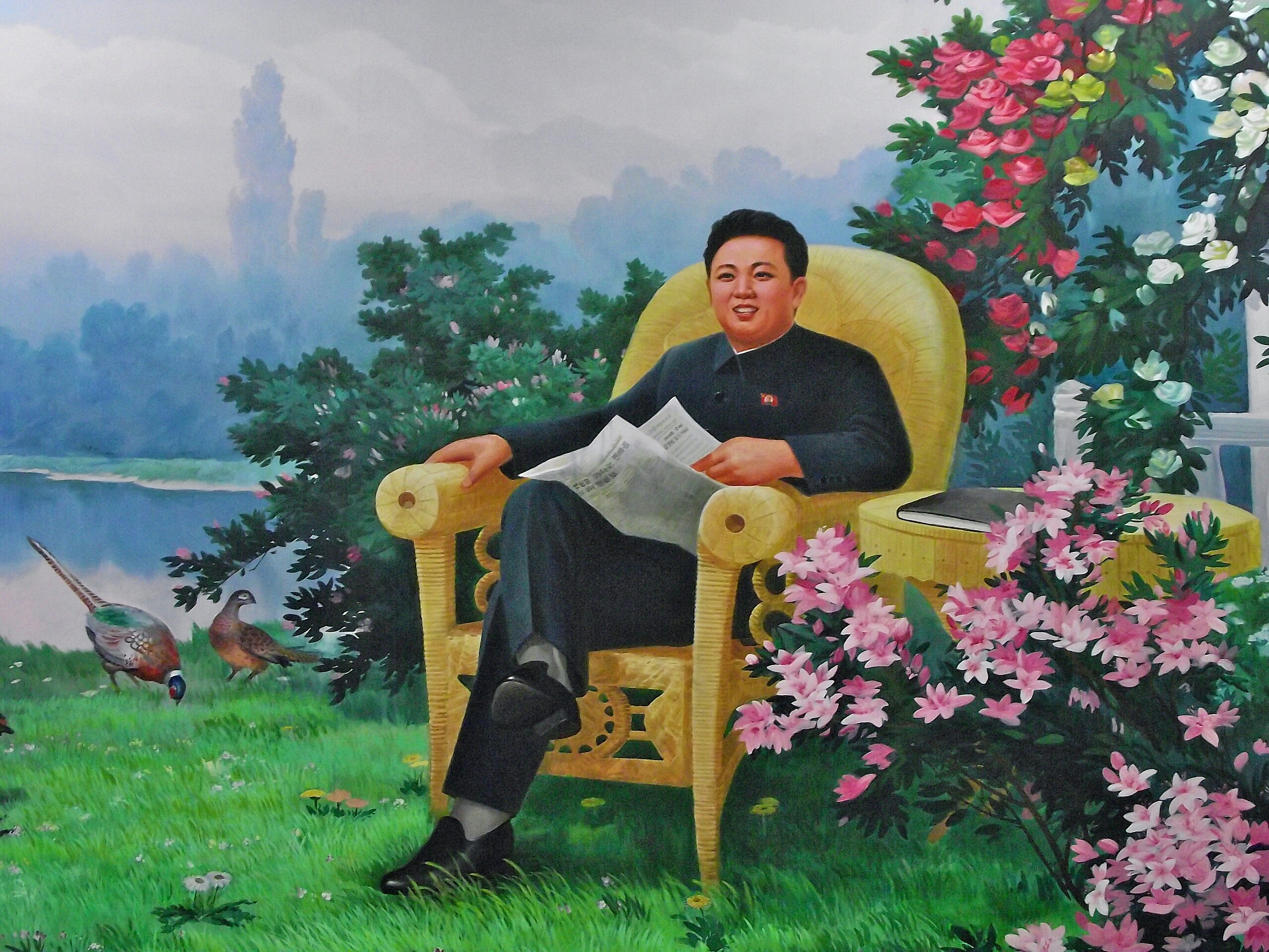 Kim Jong Il painting 2.png