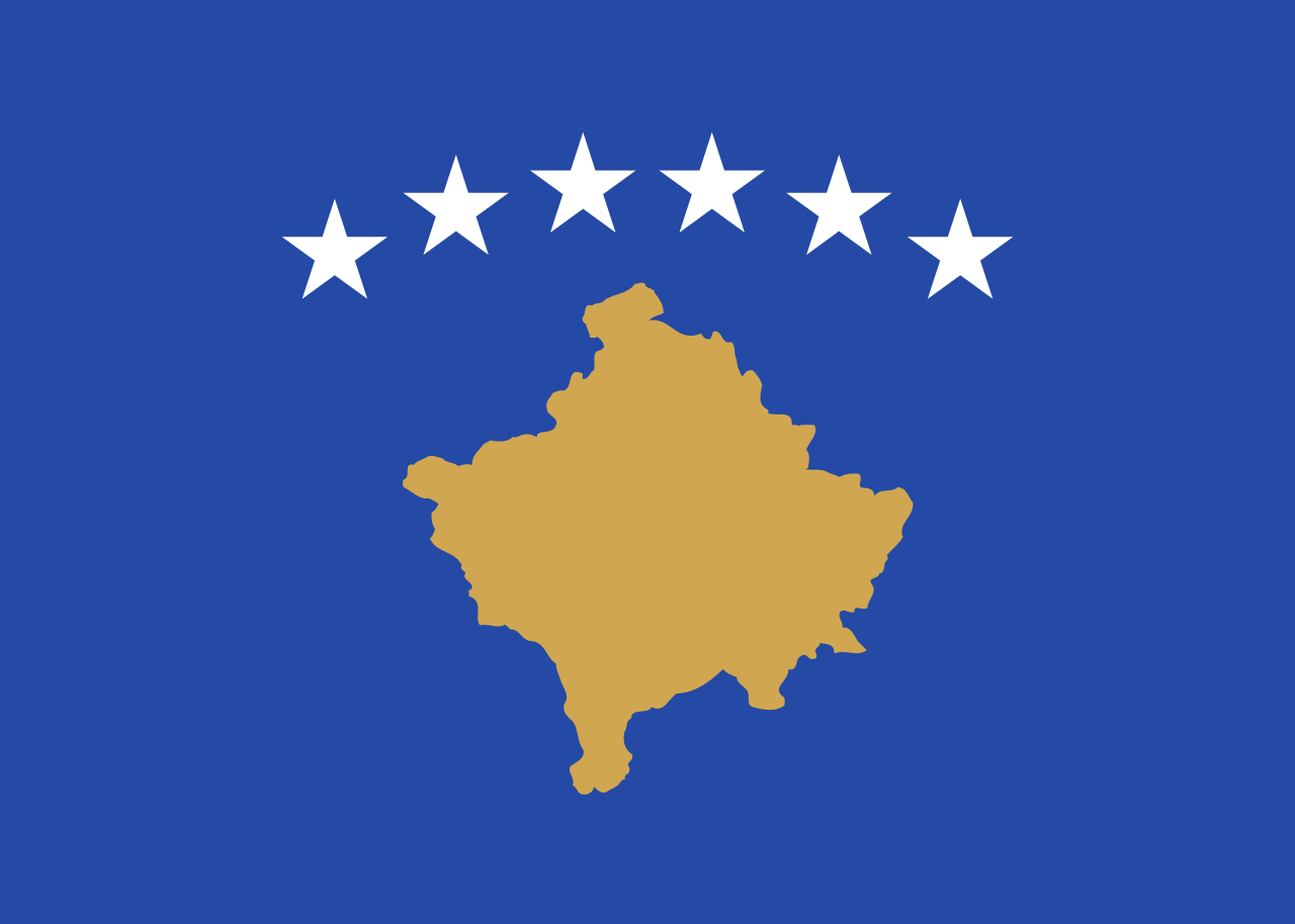 Flag of Republic of Kosovo