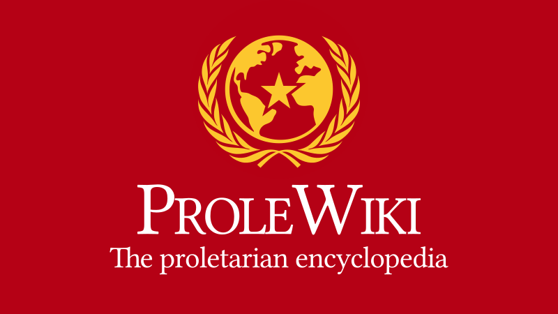 Prolewiki The Proletarian Encyclopedia