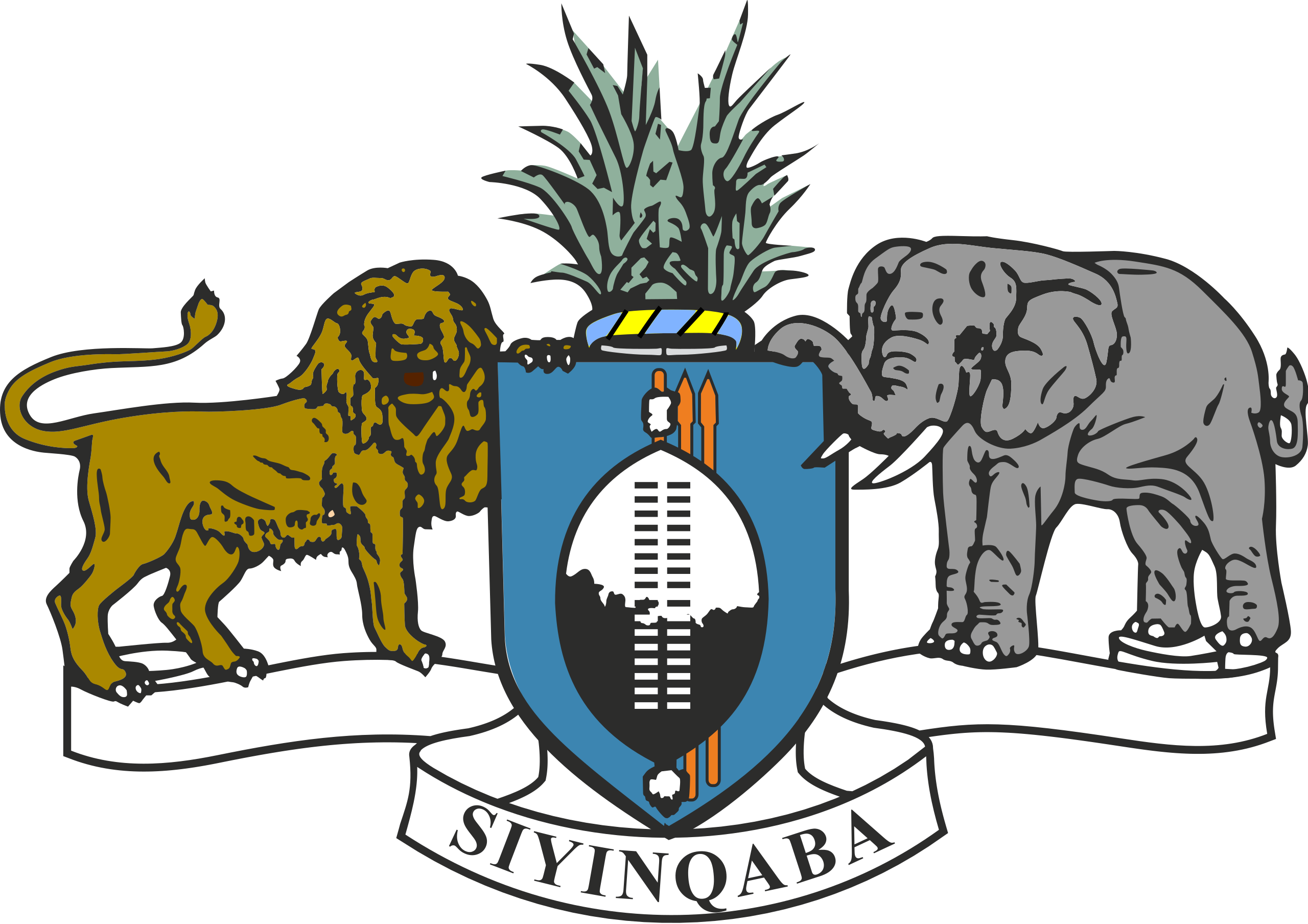 Coat of arms of Kingdom of Eswatini
