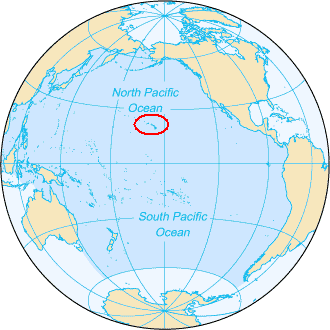 Location of Hawaii