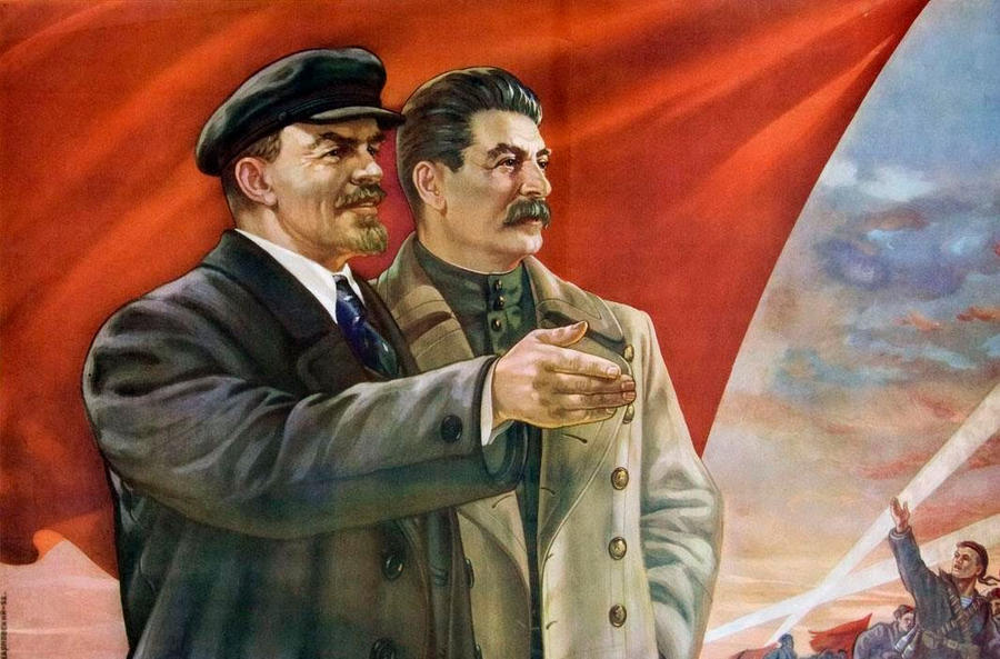 Stalin and Lenin painting.png
