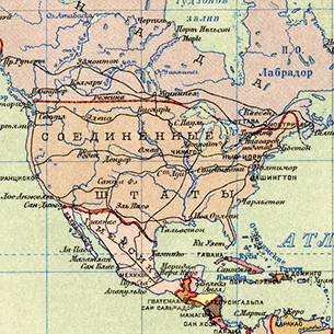 Map of USA from soviet atlas 1928 thumbnail.png