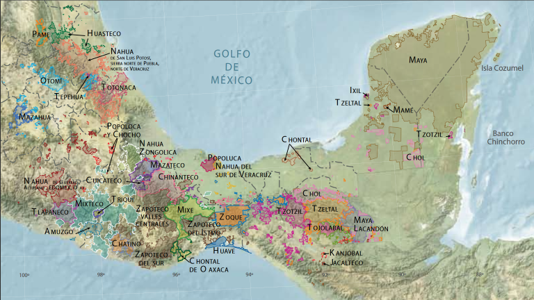 File:Southern Mexico indigenous map.png
