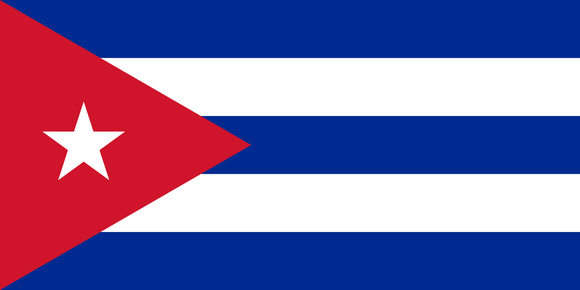 Thumbnail for File:The Flag of the Republic of Cuba.png