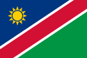 Flag of Republic of Namibia