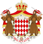 Coat of arms of Principality of Monaco