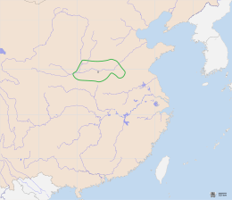 Location of Xia