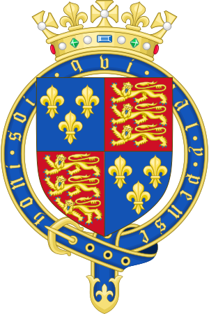 Medieval coat of arms of England.svg