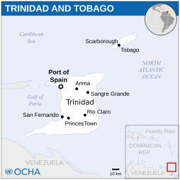File:Trinidad and Tobago map.svg