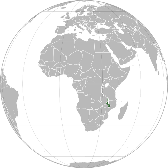 File:Malawi (orthographic projection).svg