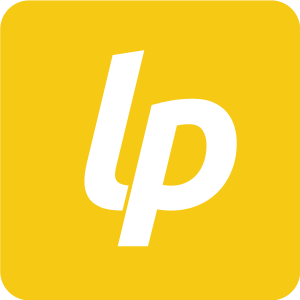 Liberapay logo v2 white-on-yellow.svg