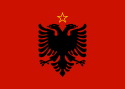 Flag of People's Republic of Albania (1946–1976) Republika Popullore e Shqipërisë People's Socialist Republic of Albania (1976–1991) Republika Popullore Socialiste e Shqipërisë Republic of Albania (1991–1992) Republika e Shqipërisë