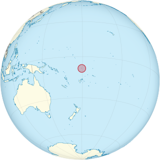 Location of Tuvalu