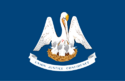Flag of State of Louisiana
