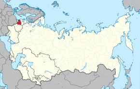 Location of Lithuanian Soviet Socialist Republic