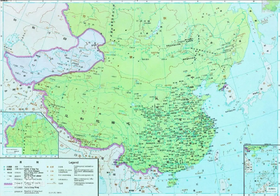 Lage von Yuan-Dynastie