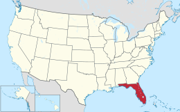 Location of State of Florida