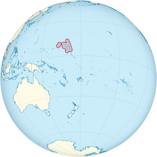 Location of Republic of the Marshall Islands