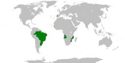 Location of Kingdom of Portugal