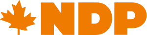 Orange NDP logo English.svg