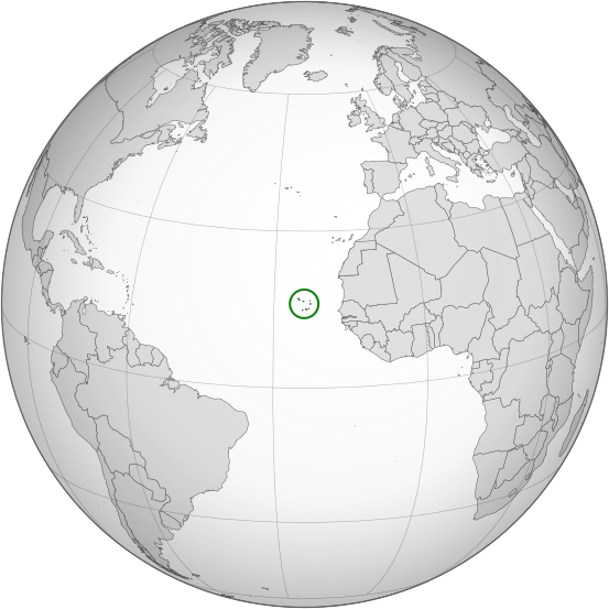 File:Cape Verde (orthographic projection).svg