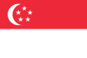 Flag of Republic of Singapore