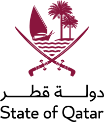 File:Emblem of Qatar.svg
