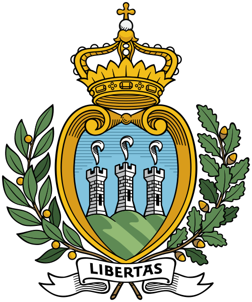 File:Coat of arms of San Marino.svg