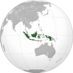 Lage von Republi Indonesien