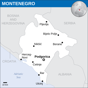 Montenegro map.svg