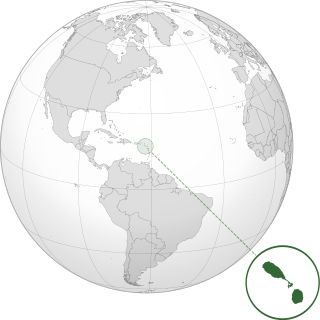 Location of Federation of Saint Christopher and Nevis